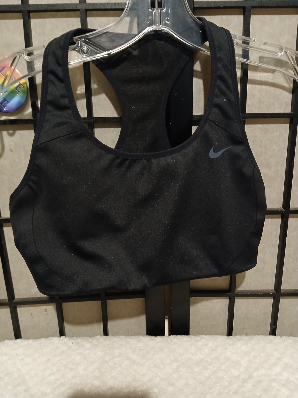 Nike Black Racerback Sports Bra